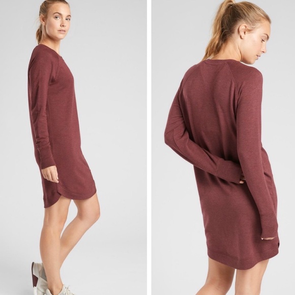 Athleta Dresses & Skirts - NWOT ATHLETA Mindset Sweatshirt Dress